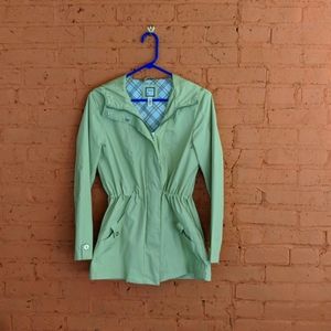 Bass Raincoat XS ~ Light Green
